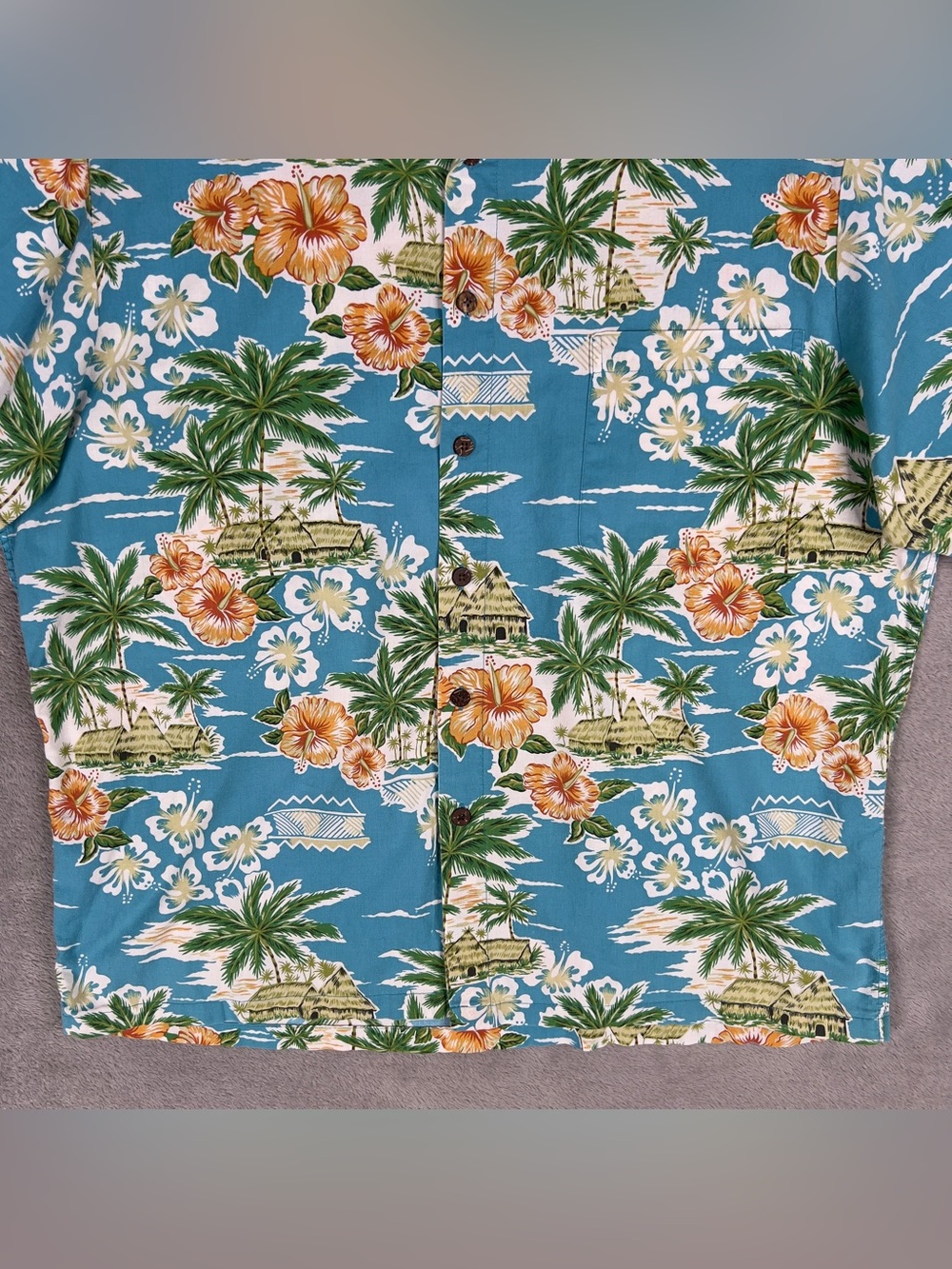 Joe Kealoha By Reyn Spooner Hawaiian Shirt Men's Large Tropical Floral Vacation - Picture 3 of 11